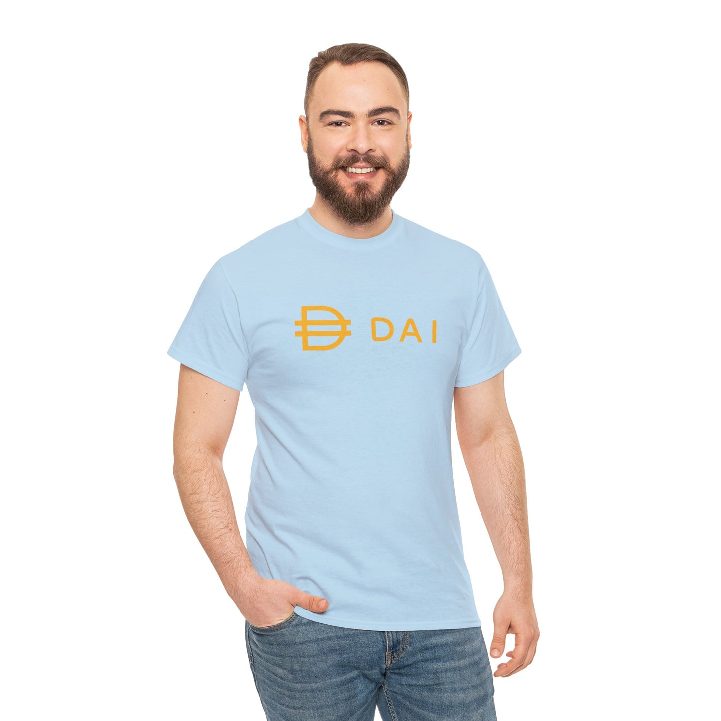 Dai #DAI Crypto Unisex Heavy Cotton T-Shirt