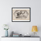 God Scheidt de Wateren (1626) by Francesco Villamena and Rafaël, from the Original, Framed Art Print