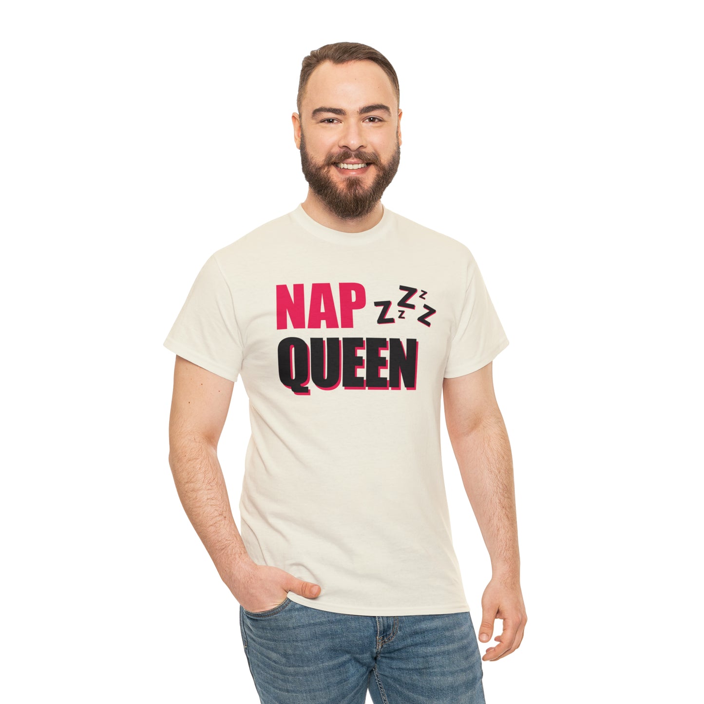 Nap Queen Heavy Cotton T-Shirt