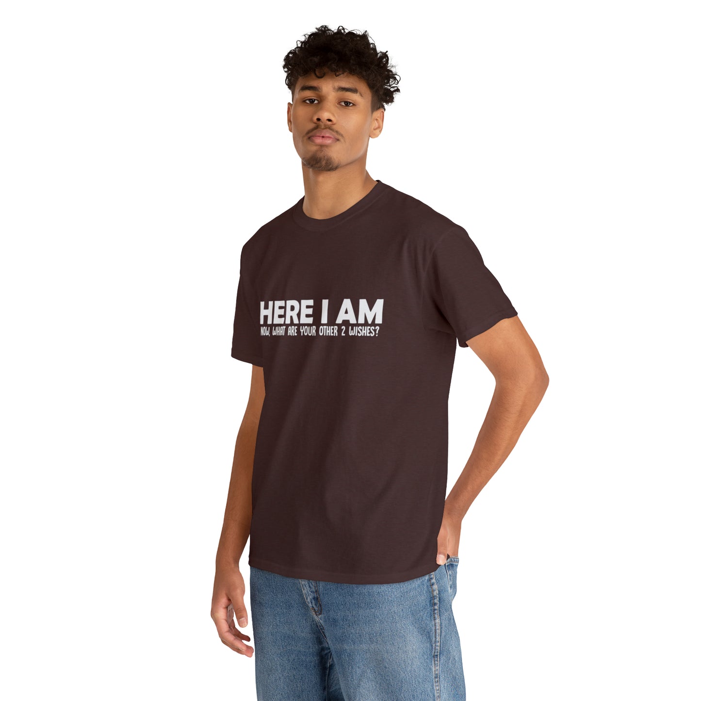 Here I Am, Two Wishes Funny T-Shirt