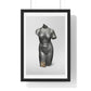 Basalt Statue of Aphrodite (circa AD 50-150) from the Original, Framed Art Print