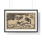 The Queen of Beauty 'Te Arii Vahine' (1898) by Paul Gauguin, from the Original, Framed Print