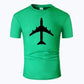 Airliner Design 100% Cotton T-Shirt