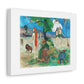 Paradise Lost (circa 1890) by Paul Gauguin, from the Original, Art Print on Canvas