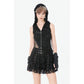 Dark in Love Rebel Punk Asymmetric Hooded Top
