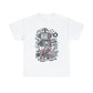 Robot Music Machine Cartoon T-Shirt