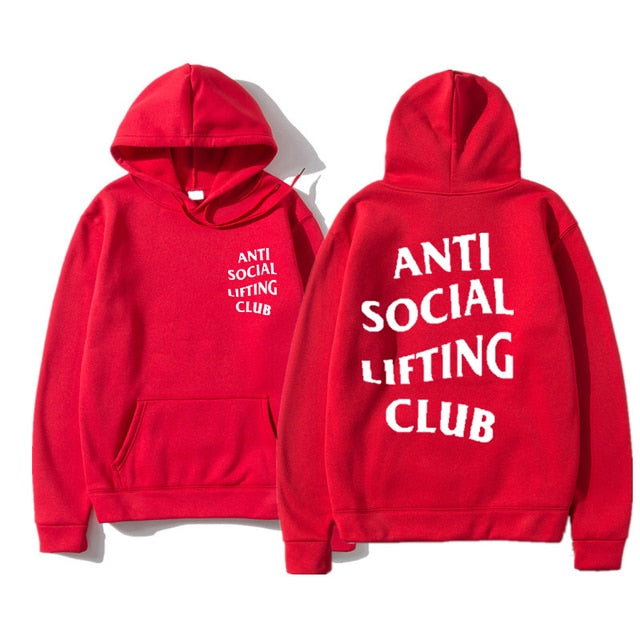 Anti Social Lifting Club Sweatshirt Hoodie Unisex