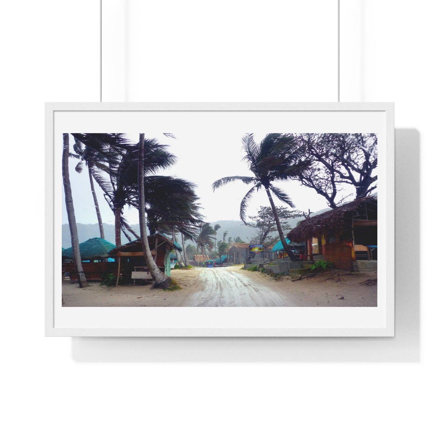 Approaching Storm, Philippines, Photographic Art, from the Original, Framed Print