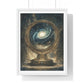 Galactic View, Abstract Art 'Designed by AI', Framed Print