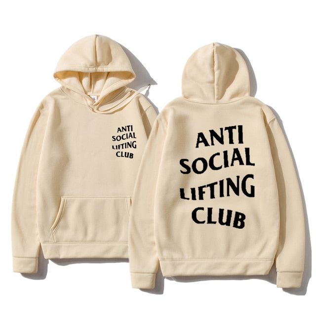 Anti Social Lifting Club Sweatshirt Hoodie Unisex