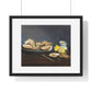 Oysters (1862) by Edouard Manet, from the Original, Framed Art Print