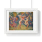 Giclée Print Depicting Two Running Nymphs (1906) by Henri-Edmond Cross from the Original, Framed Art Print