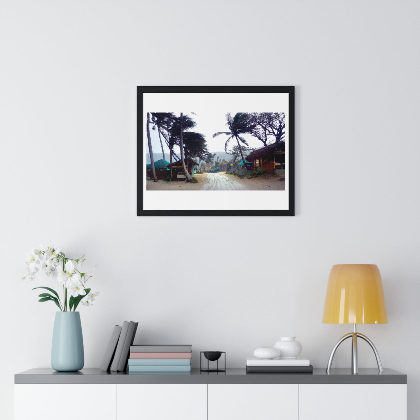 Approaching Storm, Philippines, Photographic Art, from the Original, Framed Print