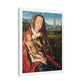 Virgin and Child in a Landscape (1480–90) by Master of the Legend of Saint Lucy, from the Original, Art Print on Canvas