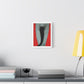 Tongue,  Neo-Surrealism, Art Print on Satin Canvas, Stretched