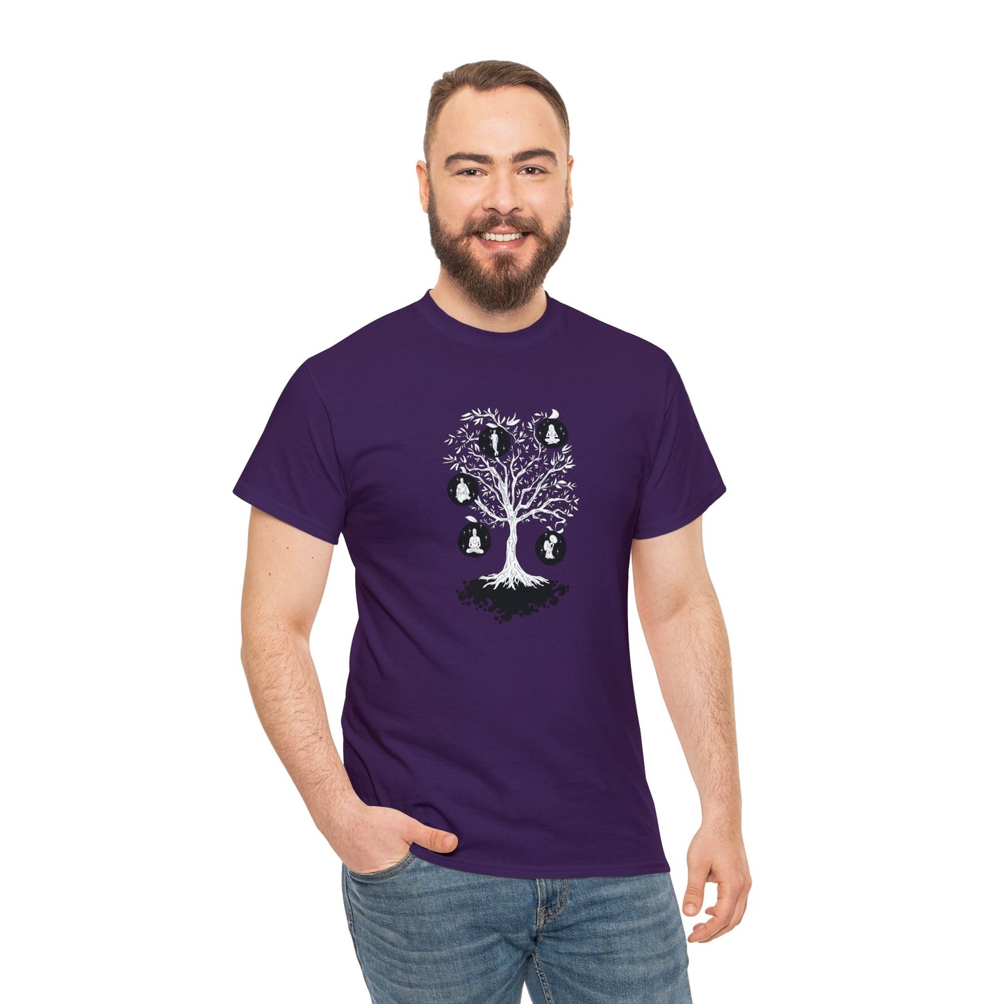 Tree Of Psychedelic Discovery, Spiritual T-Shirt