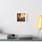 Everything is Going to be Okay, Photorealism 'Designed by AI', Art Print on Canvas