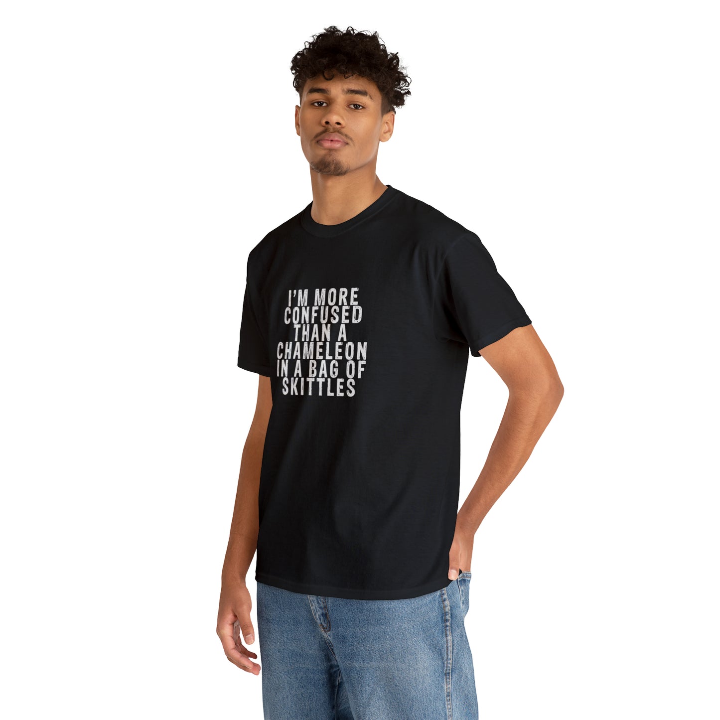 I'm More Confused Than a Chameleon Funny T-Shirt