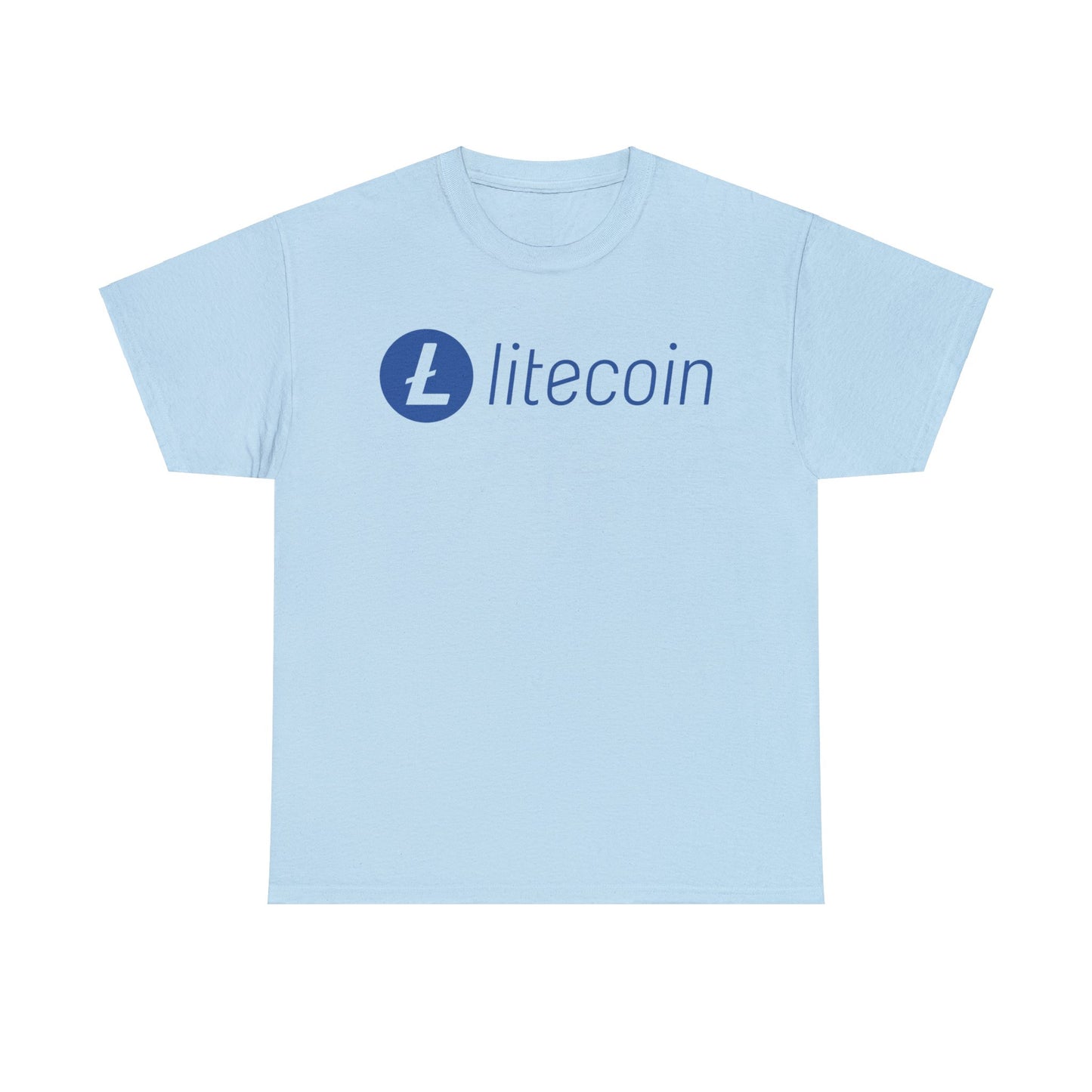 Litecoin Foundation #LTC Crypto Unisex Heavy Cotton T-Shirt