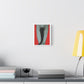 Tongue,  Neo-Surrealism, Art Print on Satin Canvas, Stretched