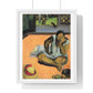 The Brooding Woman 'Te Faaturuma' (1891) by Paul Gaugin., from the Original, Framed Print