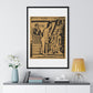 The Visit (1923) by Ernst Ludwig Kirchner, from the Original, Framed Art Print