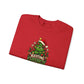 Funny Adult Christmas Jumpers: 'Resting Grinch Face' Christmas Crewneck