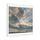 Study of Clouds with a Sunset near Rome (1786-1801) by Simon Alexandre Clément Denis, from the Original, Print on Canvas