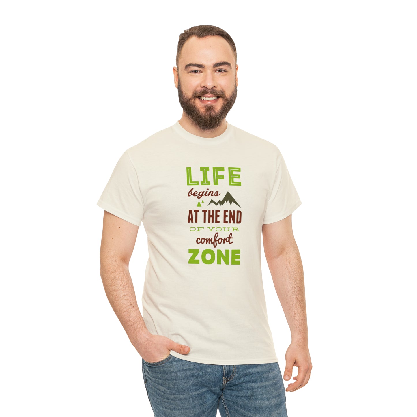 Life Begins at the End of Your Comfort Zone T-Shirt