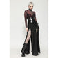 Dark in Lia Punk Love Patent Leather Waist Corset with Metal Accents