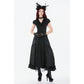 Dark in Love Belladonna Floor-Length Vintage Skirt