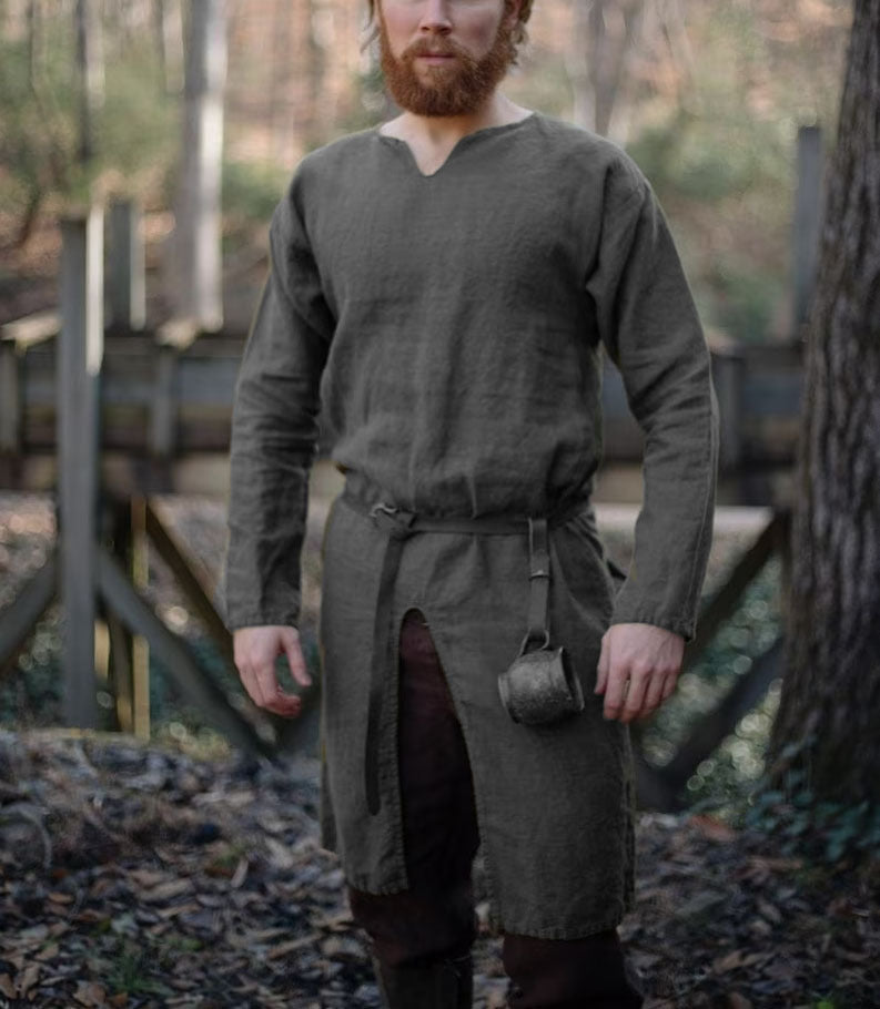 Medieval Viking Retro Unisex Smock Top