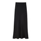 Women's Fashion High Waist Midi Skirt