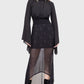 Killstar Astralune High Neck Flared-Sleeve Top