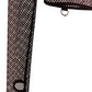 Banned Apparel Liora Red Metallic Fishnet Hoodie, Skull Zip Gothic Outerwear