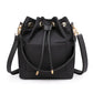 Women's Fashion Nylon Waterproof Bucket Bag, Multi Colours