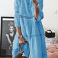 Boho Midi Dress Women's Embroidery Sexy Backless Dress