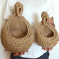 Handwoven Jute Nest Storage Baskets