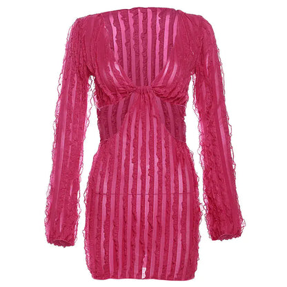 Mini Dress 'Girls Night Out' Long Sleeve Dress