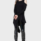 Killstar Darkwaves & Raves Hi-Shine Faux Leather Leggings