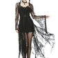 Dark In Love Larissa Lace Robe