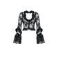 Dark in Love Lace Willow Top