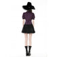 Dark In Love Druantia Blouse in Purple