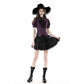 Dark In Love Druantia Blouse in Purple