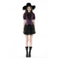 Dark In Love Druantia Blouse in Purple