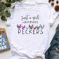 Funny Chicken Graphic 'Love' and 'Peace' T-Shirt, Multi Designs