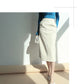 Nerazzurri High-Waist Faux Leather Fashion Skirt, Plus Sizes