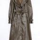Nerazzurri Long White Leather Women's Coat, Catwalk Collection