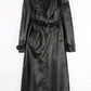 Nerazzurri Long White Leather Women's Coat, Catwalk Collection