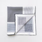 Classic Houndstooth Silk Square Scarf, 65cm Hand-Rolled Bandana Scarf